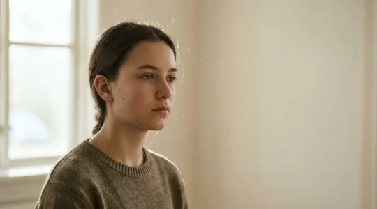 Jeune adolescent dans un moment de réflexion émotionnelle intense, illustrant les transformations biologiques du cerveau